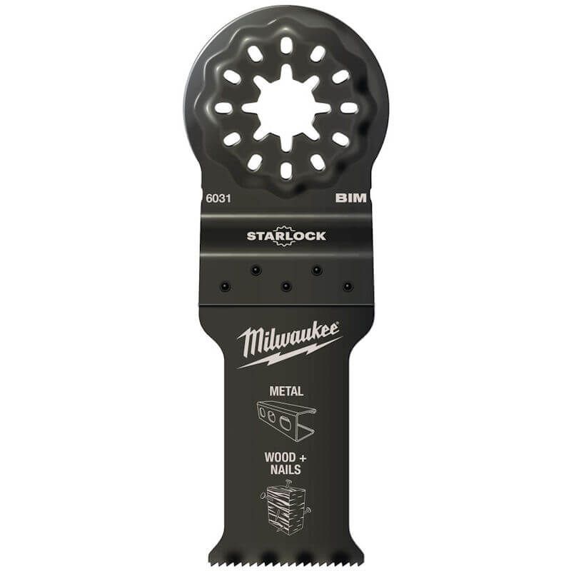 Milwaukee 28mm Plunge Multi-Material StarLock Multi-Tool Blade