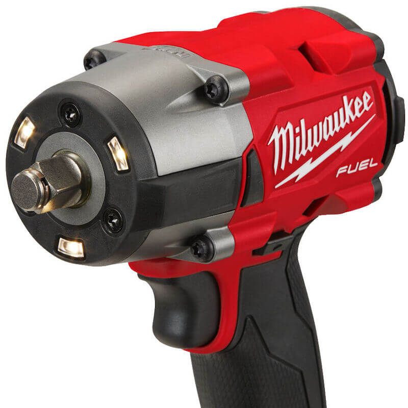 Milwaukee M18FMTIW2F12-502X M18 FUEL Mid-Torque 1/2" Impact Wrench with Friction Ring